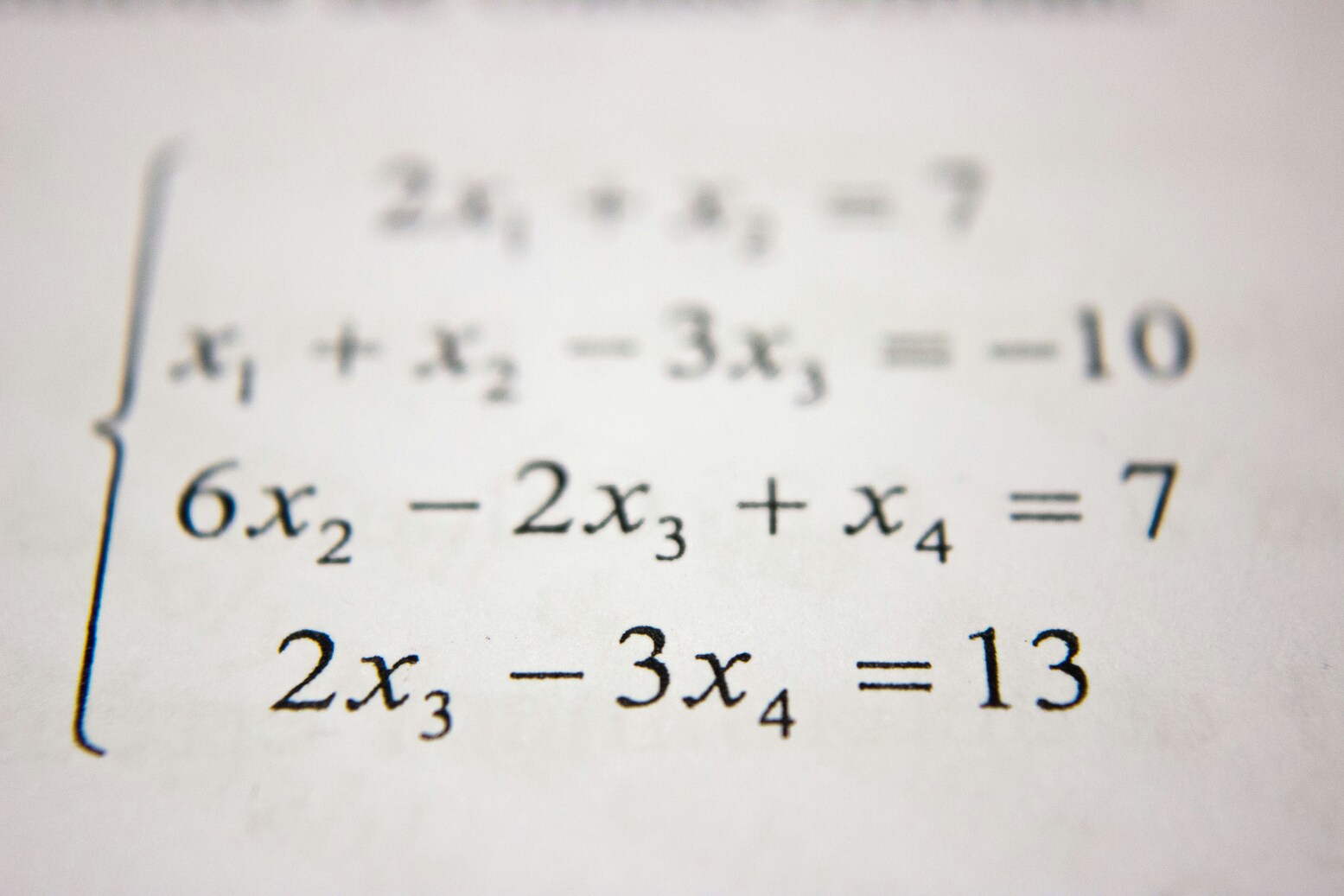 Math Typesetting